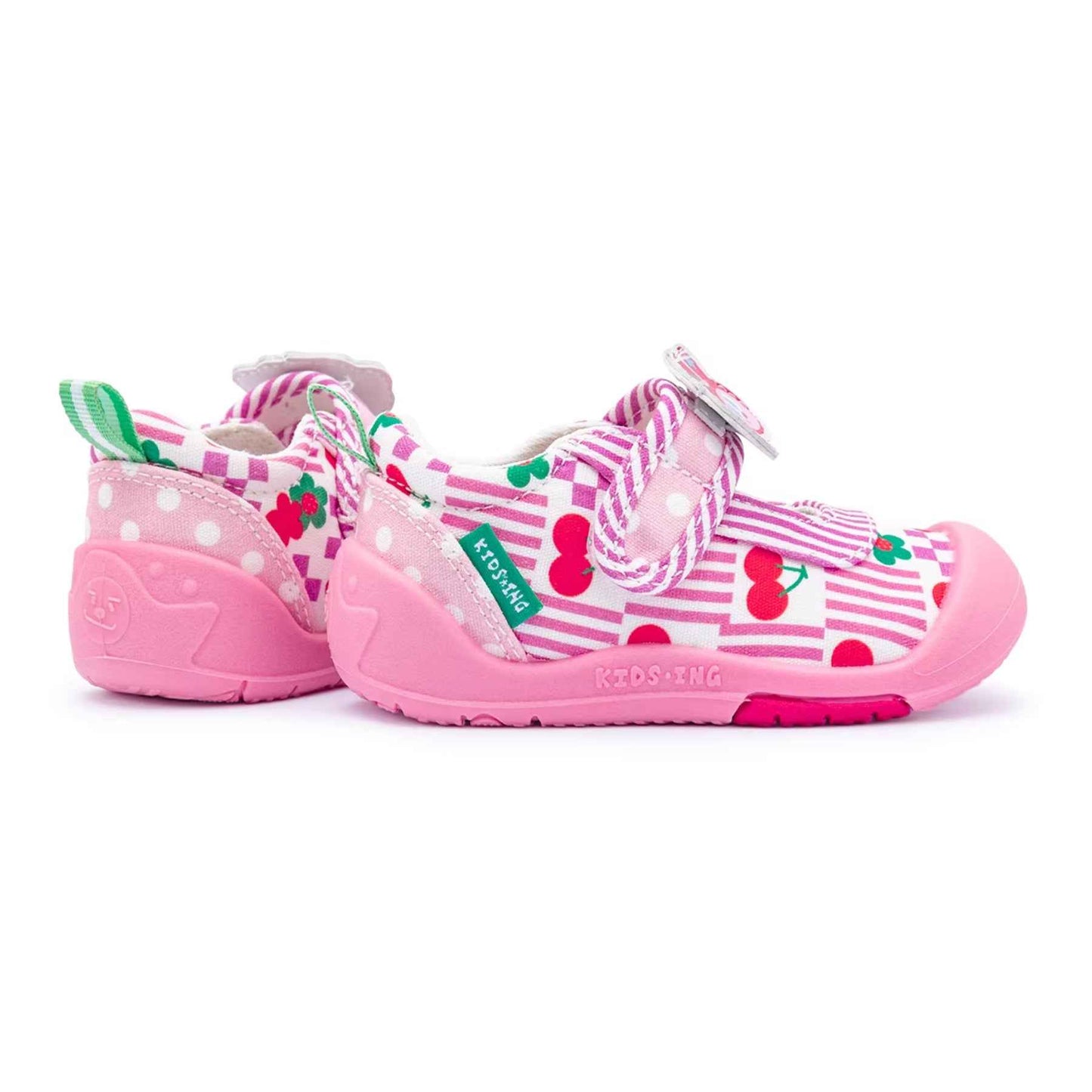 Kidsing Kedi Star Toddler Canvas Shoes Girls's Soft Sole Sneakers