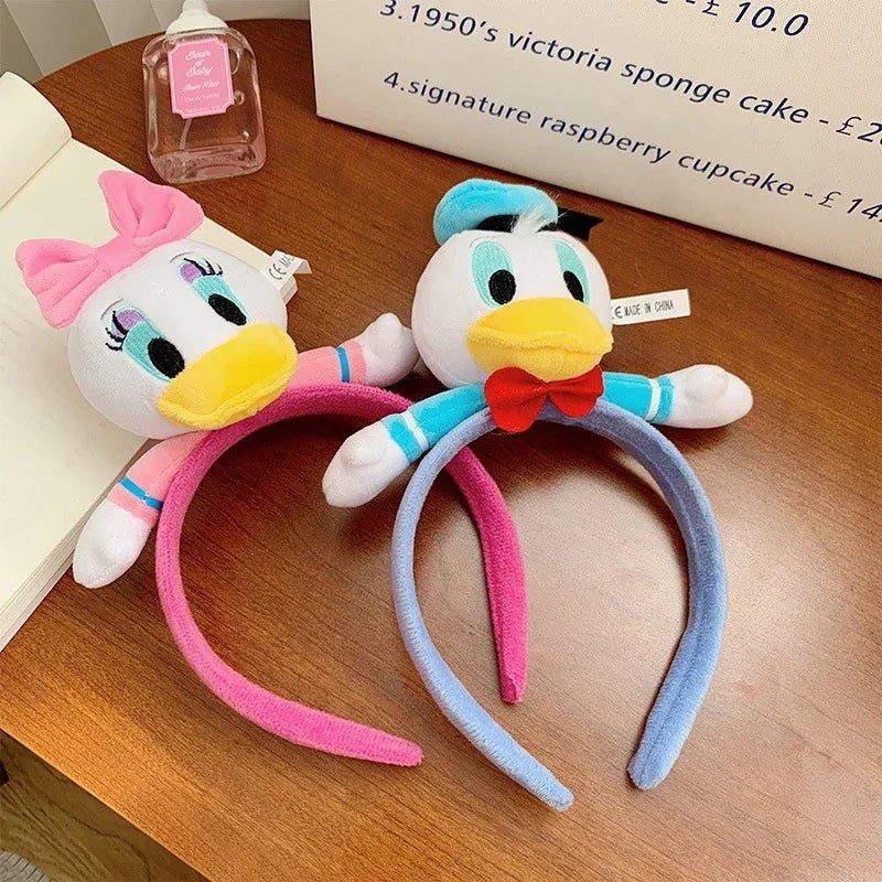 Disney Donald Duck & Daisy Plush Doll Headbands - itzy bitsy