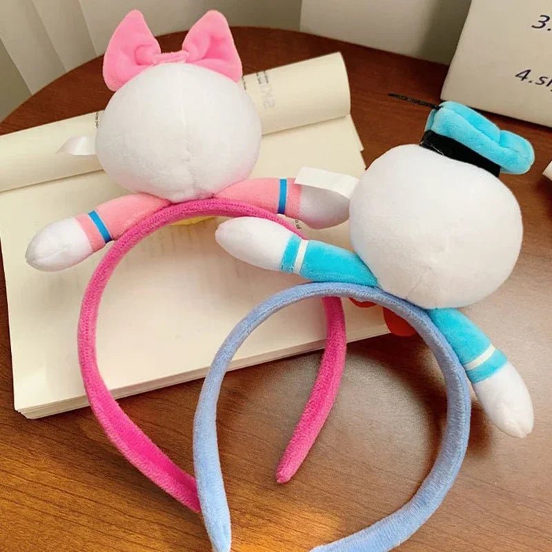 Disney Donald Duck & Daisy Plush Doll Headbands - itzy bitsy