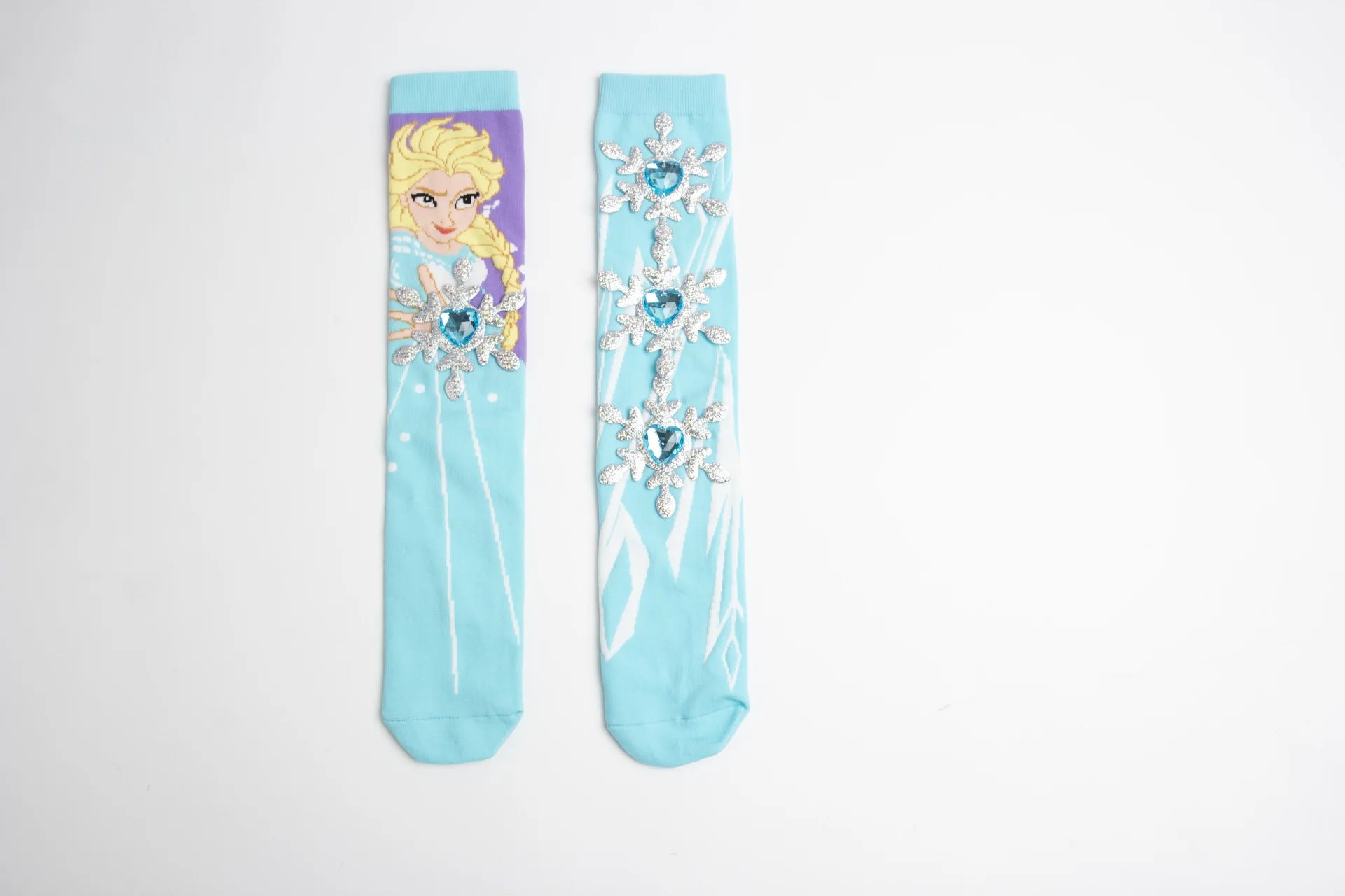 Disney Frozen Elsa Cartoon Socks - itzy bitsy