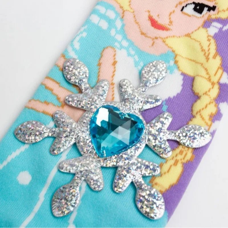 Disney Frozen Elsa Cartoon Socks - itzy bitsy