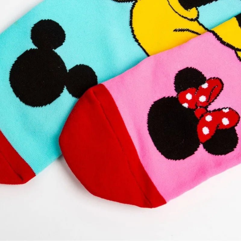 Disney Mickey Mouse & Minnie Mouse Knee Length Socks - itzy bitsy