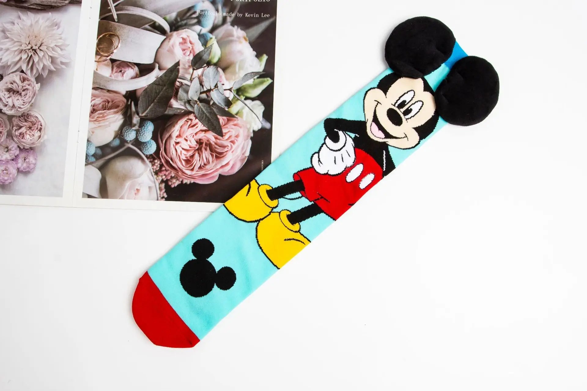 Disney Mickey Mouse & Minnie Mouse Knee Length Socks - itzy bitsy