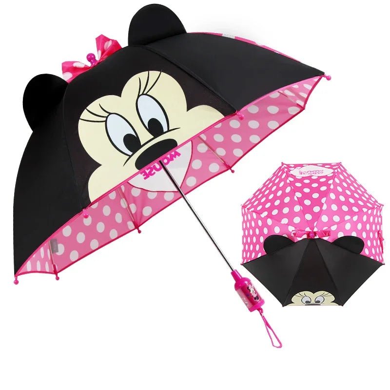 Disney Minnie, Mickey Mouse & Elsa Kids Umbrella - itzy bitsy
