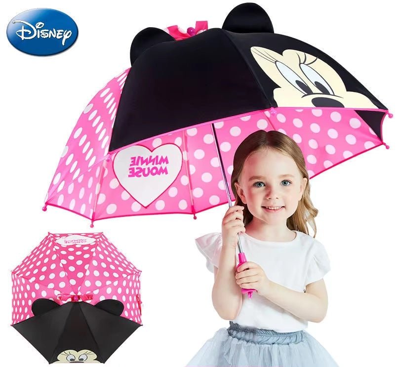 Disney Minnie, Mickey Mouse & Elsa Kids Umbrella - itzy bitsy