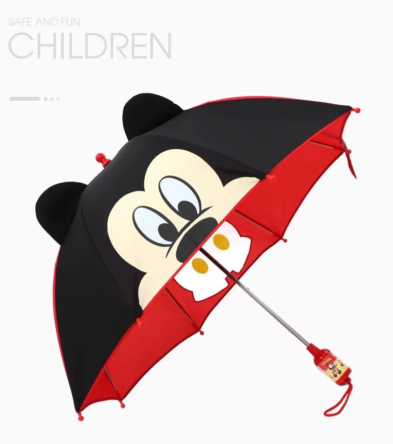 Disney Minnie, Mickey Mouse & Elsa Kids Umbrella - itzy bitsy