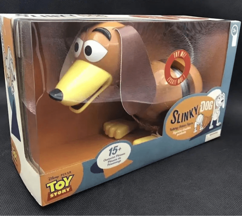 Disney Pixar Toy Story 4 Talking Stretch Slinky Dog Action Figure Toy - itzy bitsy