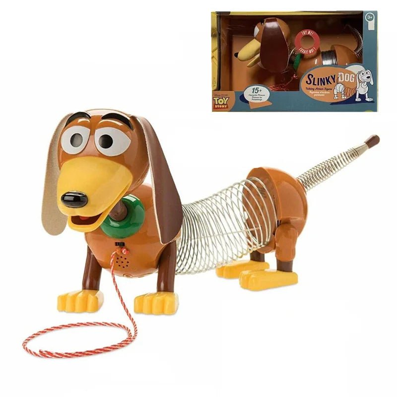 Disney Pixar Toy Story 4 Talking Stretch Slinky Dog Action Figure Toy - itzy bitsy