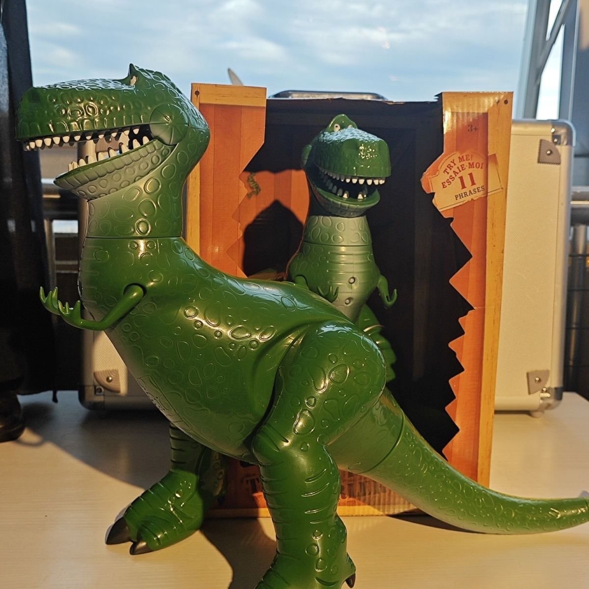 Disney Pixar Toy Story Talking Rex - Deluxe Edition Voice Action Figures Doll - itzy bitsy