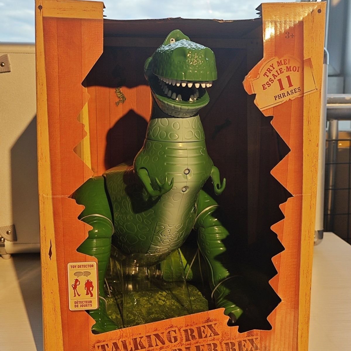 Disney Pixar Toy Story Talking Rex - Deluxe Edition Voice Action Figures Doll - itzy bitsy