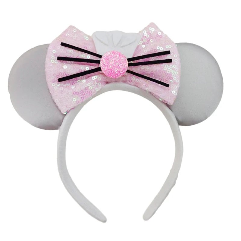 Disney Princesses Headband Bow Sequins Hair Accessories - itzy bitsy