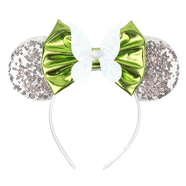 Disney Princesses Headband Bow Sequins Hair Accessories - itzy bitsy