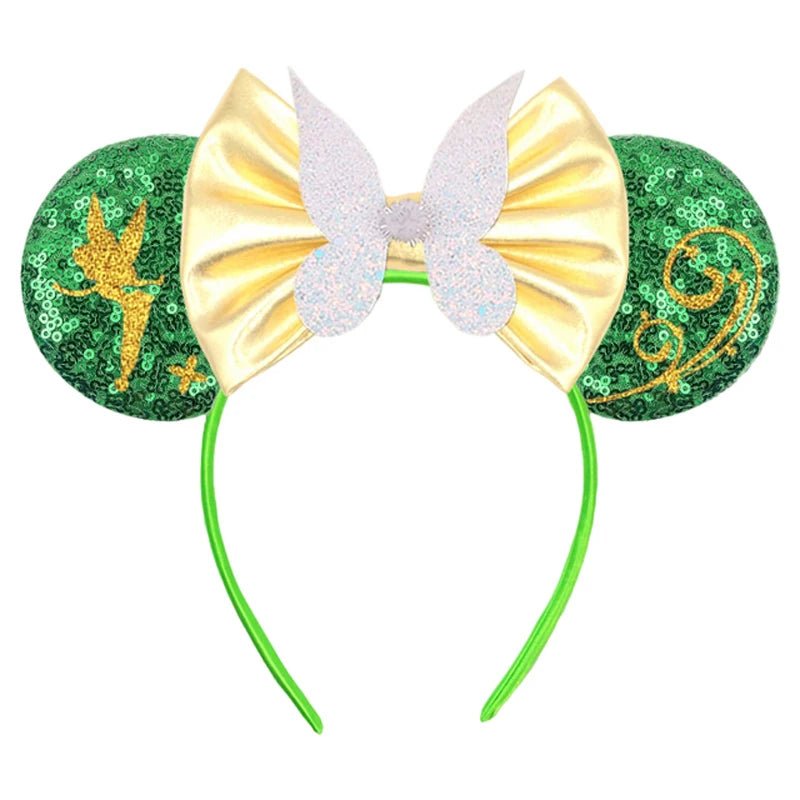 Disney Princesses Headband Bow Sequins Hair Accessories - itzy bitsy