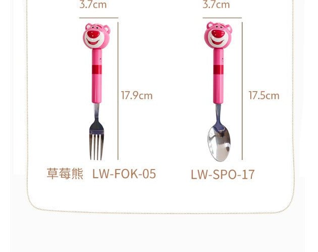 Disney Stainless Steel Spoon and Fork Set - itzy bitsy