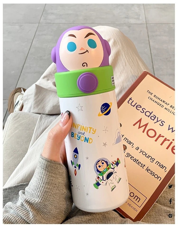 Disney Toy Story Cartoon Thermos - Insulated Water Bottle - itzy bitsy