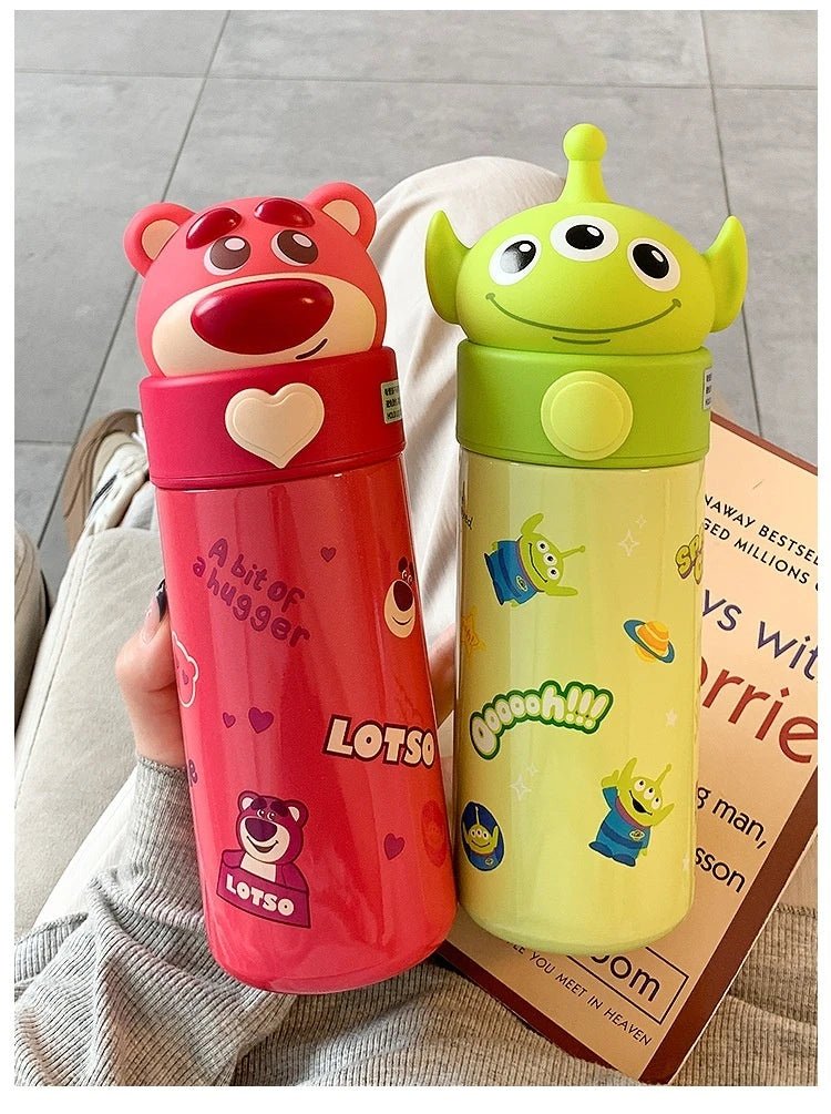 Disney Toy Story Cartoon Thermos - Insulated Water Bottle - itzy bitsy
