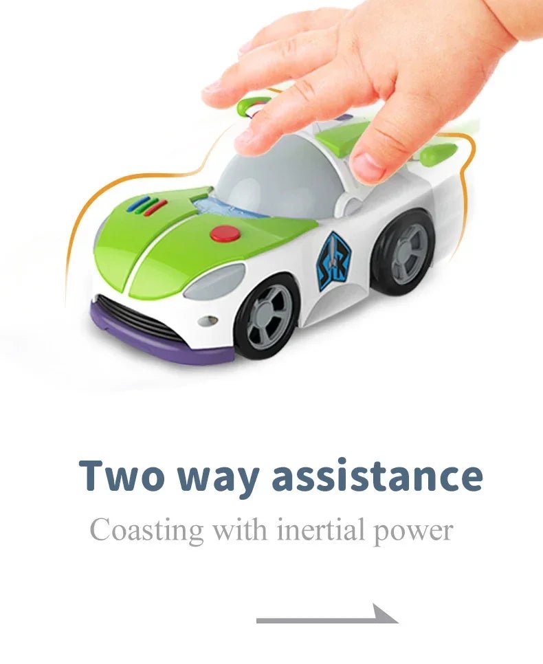 Disney Toy Story Model Inertial Pull - back Free Wheel Car - itzy bitsy