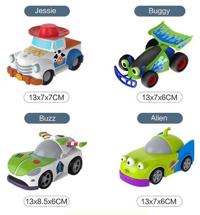 Disney Toy Story Model Inertial Pull - back Free Wheel Car - itzy bitsy