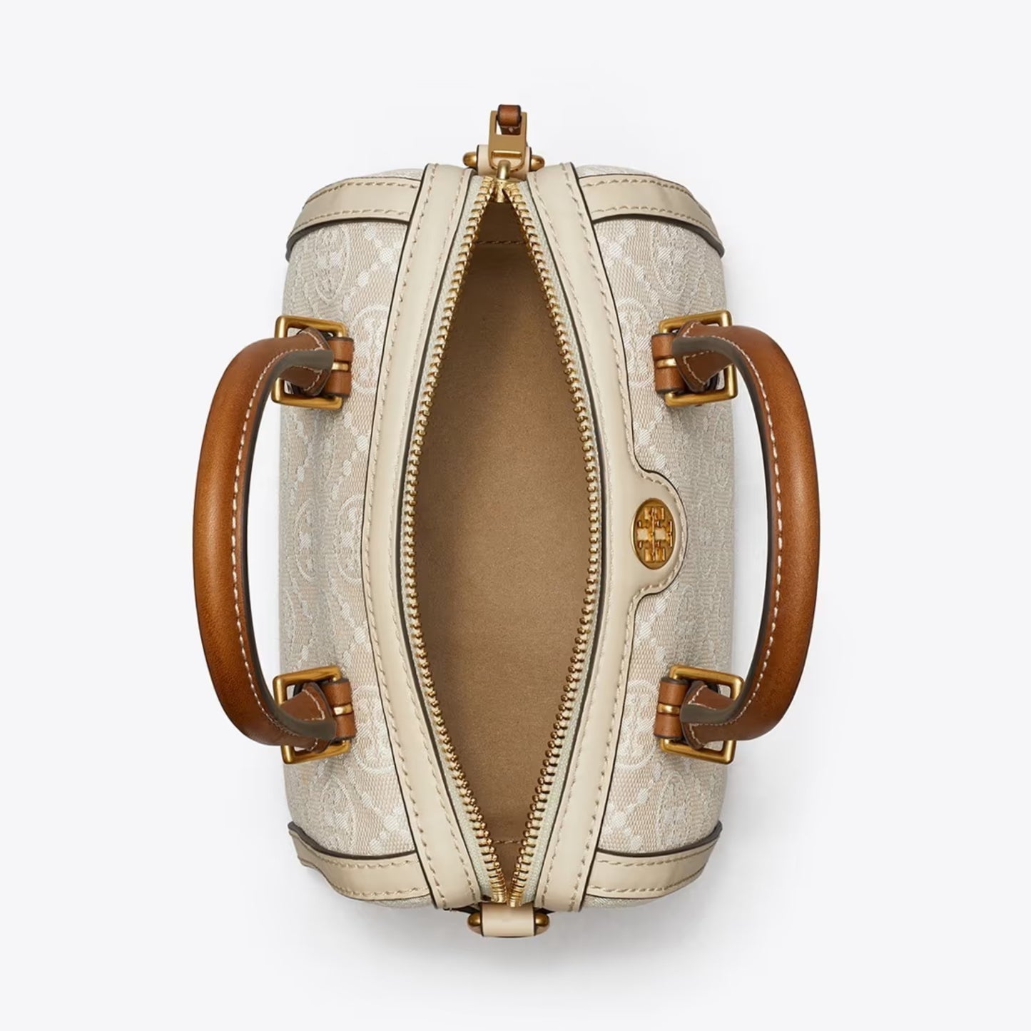 Tory Burch T Monogram Barrel Bag