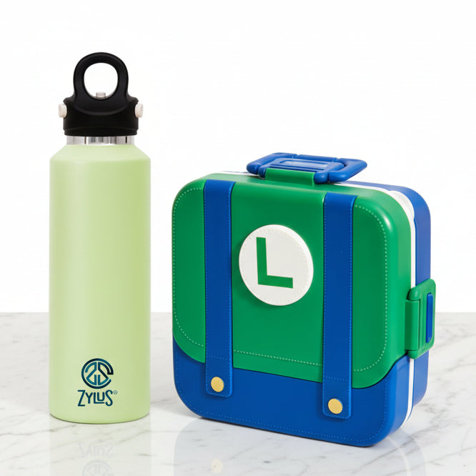 Cute Lunch Box and 600ml Water Bottle Set