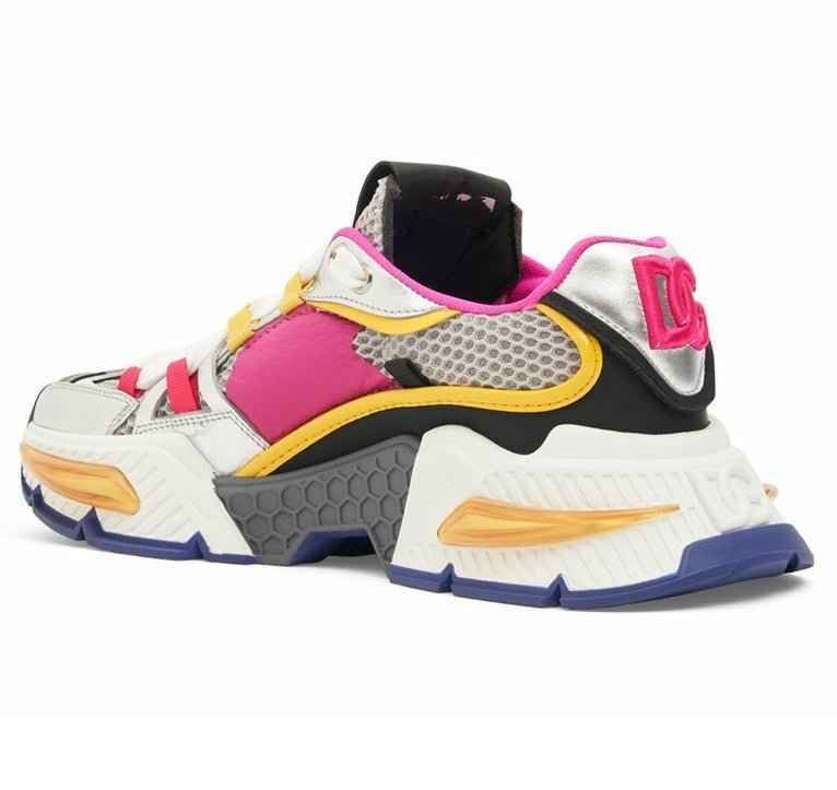 Dolce & Gabbana Air Master Sneakers | White Orange