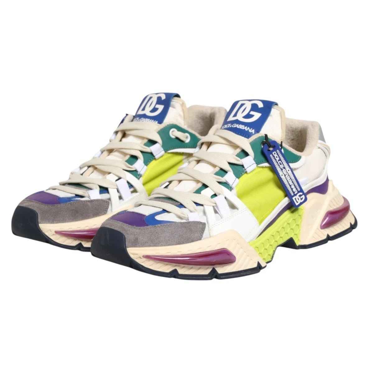 Dolce & Gabbana Air Master Sneakers | White Orange