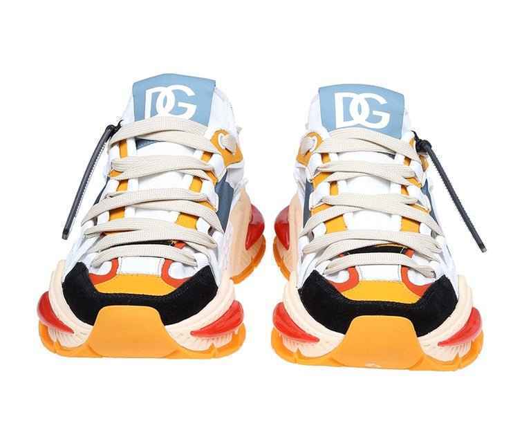 Dolce & Gabbana Air Master Sneakers | White Orange