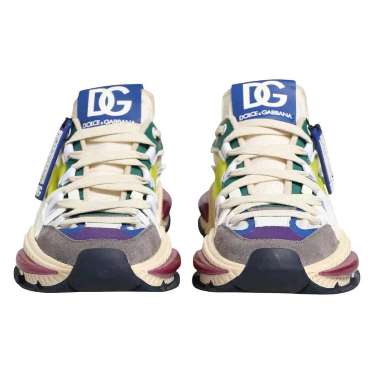 Dolce & Gabbana Air Master Sneakers | White Orange