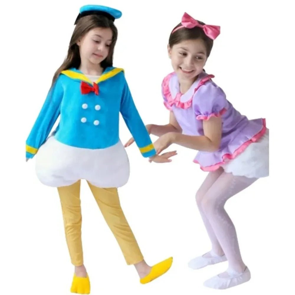 Donald & Daisy Duck Cosplay Costumes Set - itzy bitsy