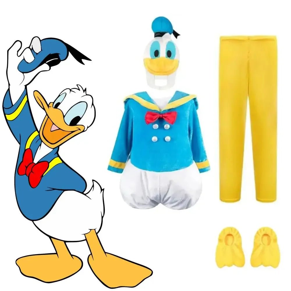 Donald & Daisy Duck Cosplay Costumes Set - itzy bitsy