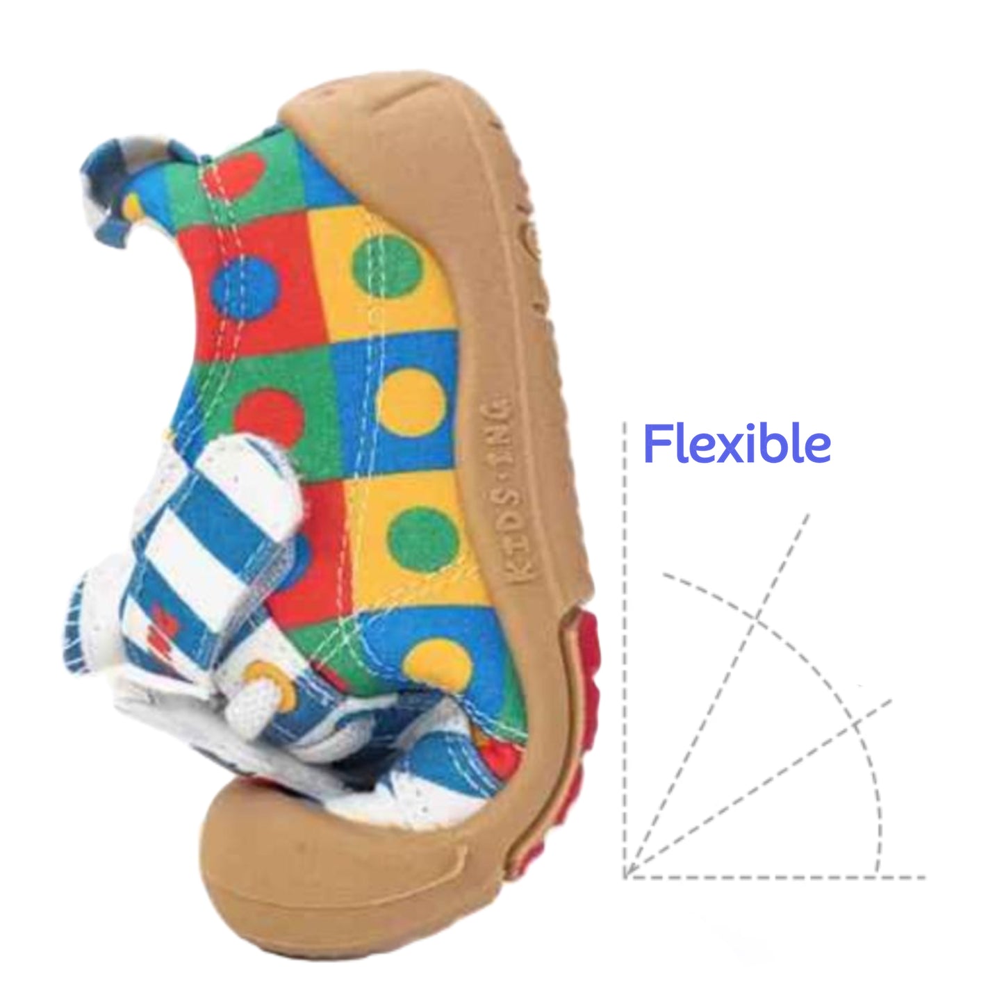 Kidsing Kedi Star Toddler Canvas Shoes Kids Non-Slip Soft Sole Sneakers 3.0