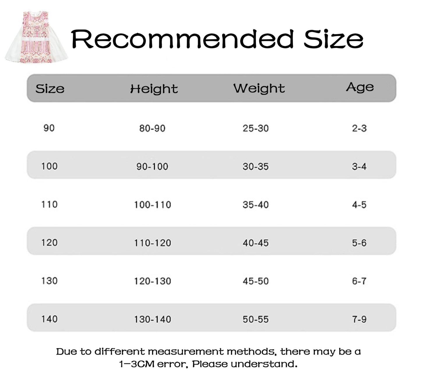 Zylus - Embroidered Little Girl Pleated Sundress