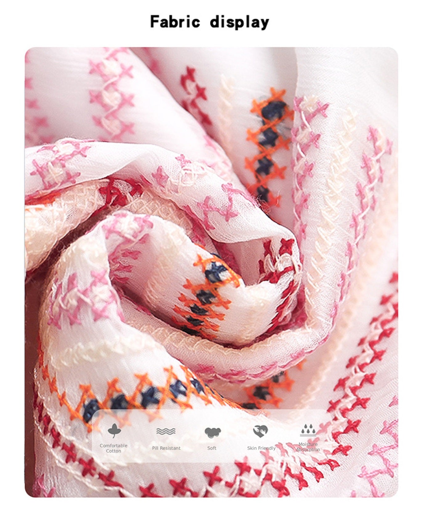 Zylus - Embroidered Little Girl Pleated Sundress