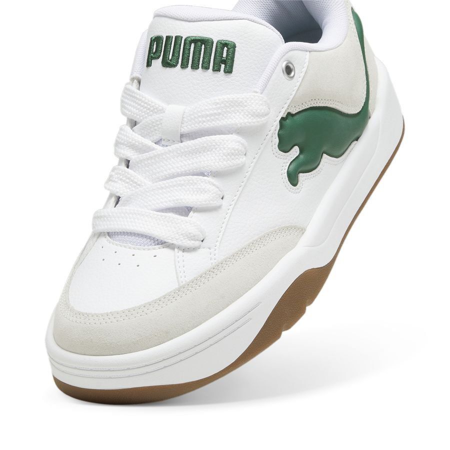 PUMA Unisex Park Lifestyle SD Trainers - Whit Green