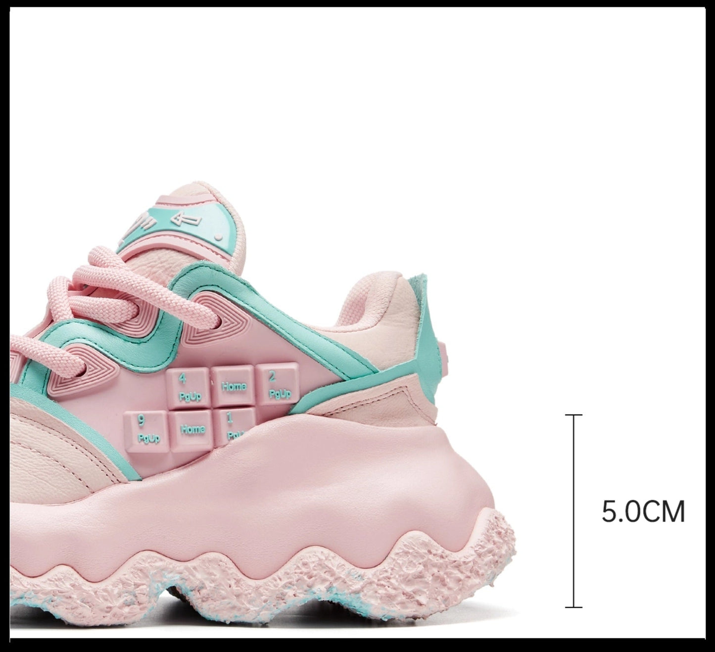 XMZY丨Stellar Nova - Chunky Sole Colo Block Sneakers