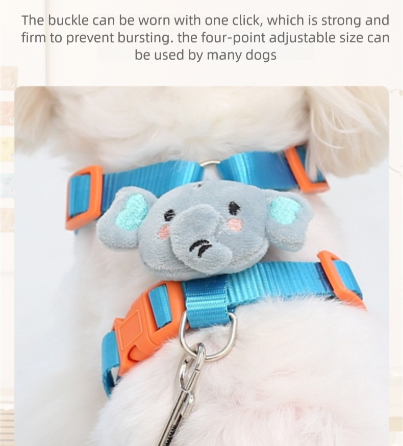 Pet Anti-break Free Chest Strap Traction Rope