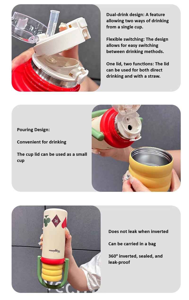 500ml Stainless Steel Sancheng Water Bottle