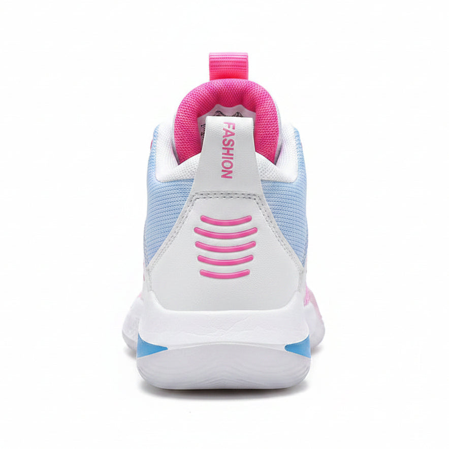Children's Ocean Breeze High-Tops Basketball Shoes - Light Pink