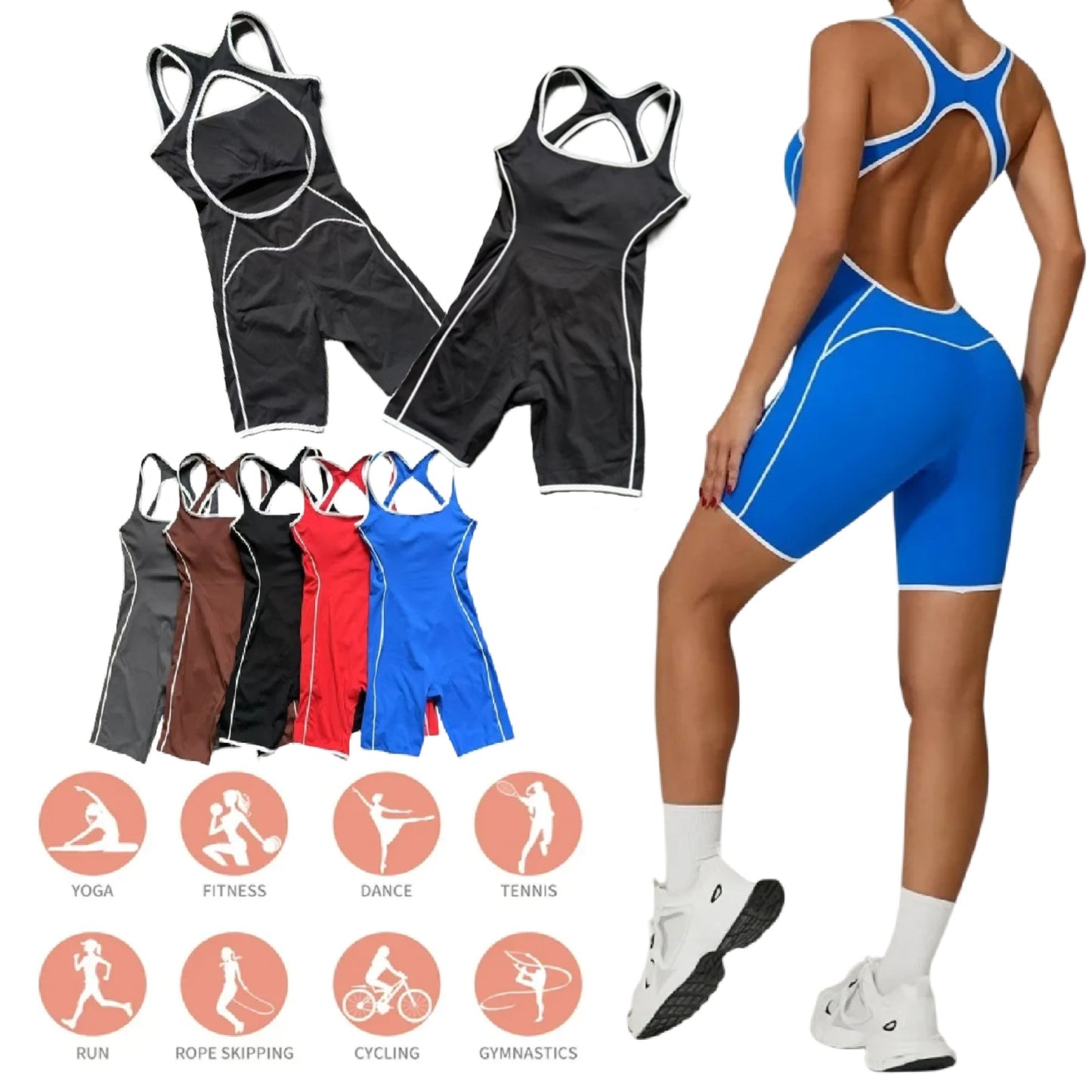 Women's Seamless Activewear Ramper