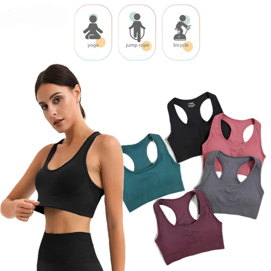 Women Tank Top Padded Quick Dry Sports Bra