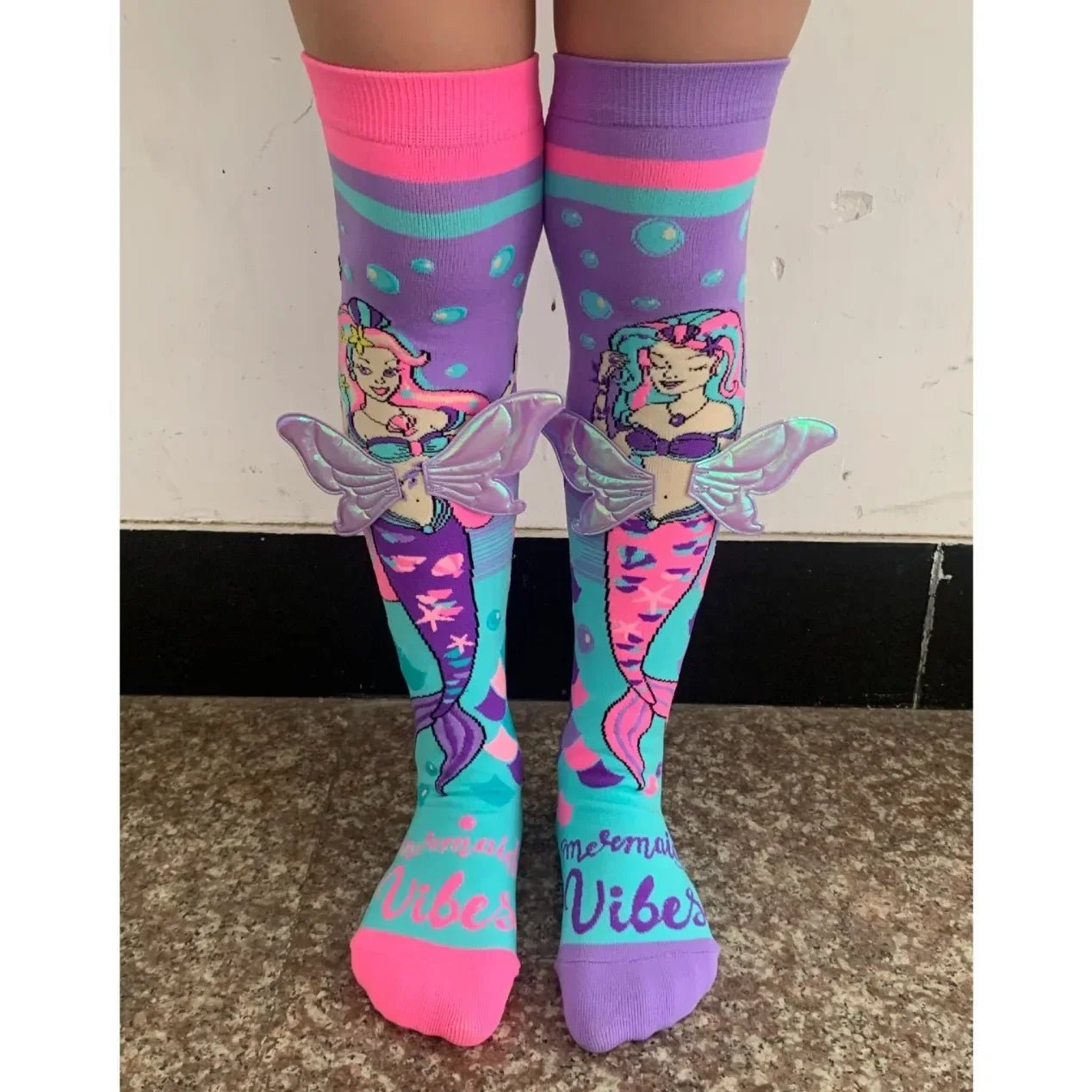 Fashionable Mermaid Knee - Length Socks - itzy bitsy