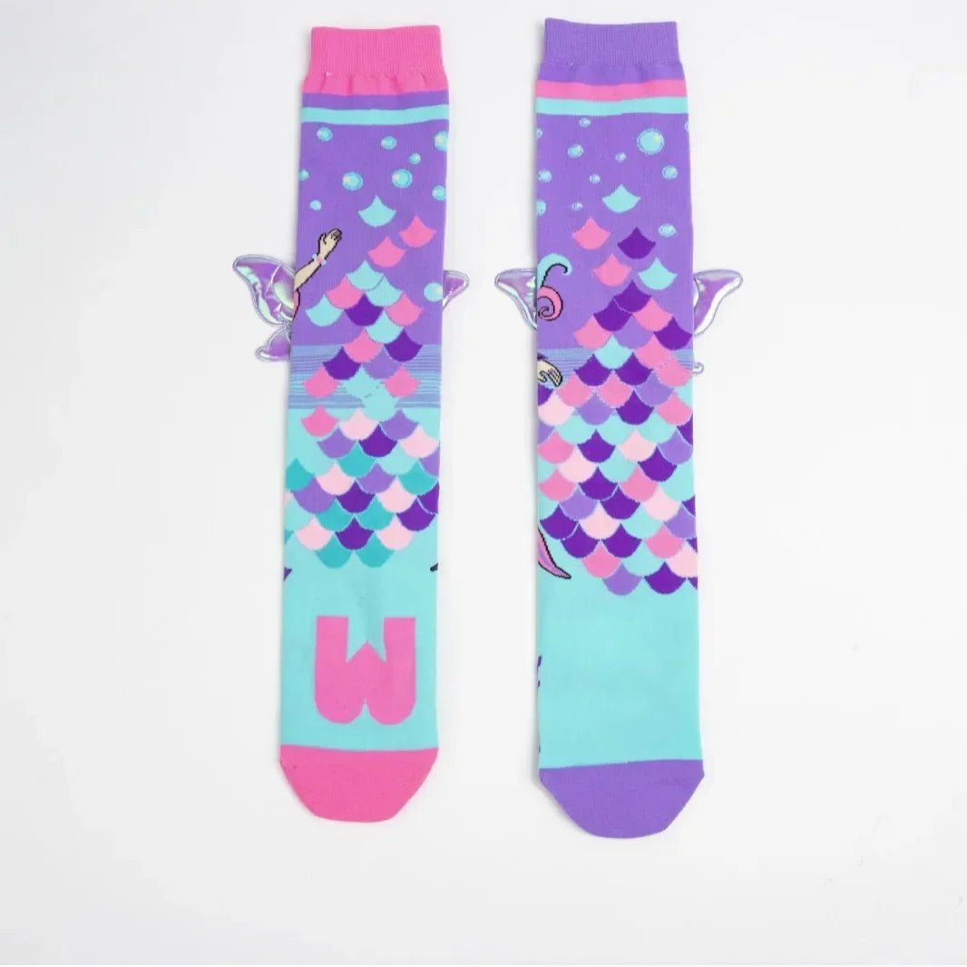 Fashionable Mermaid Knee - Length Socks - itzy bitsy