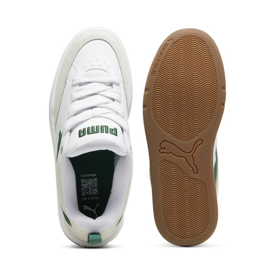 PUMA Unisex Park Lifestyle SD Trainers - Whit Green