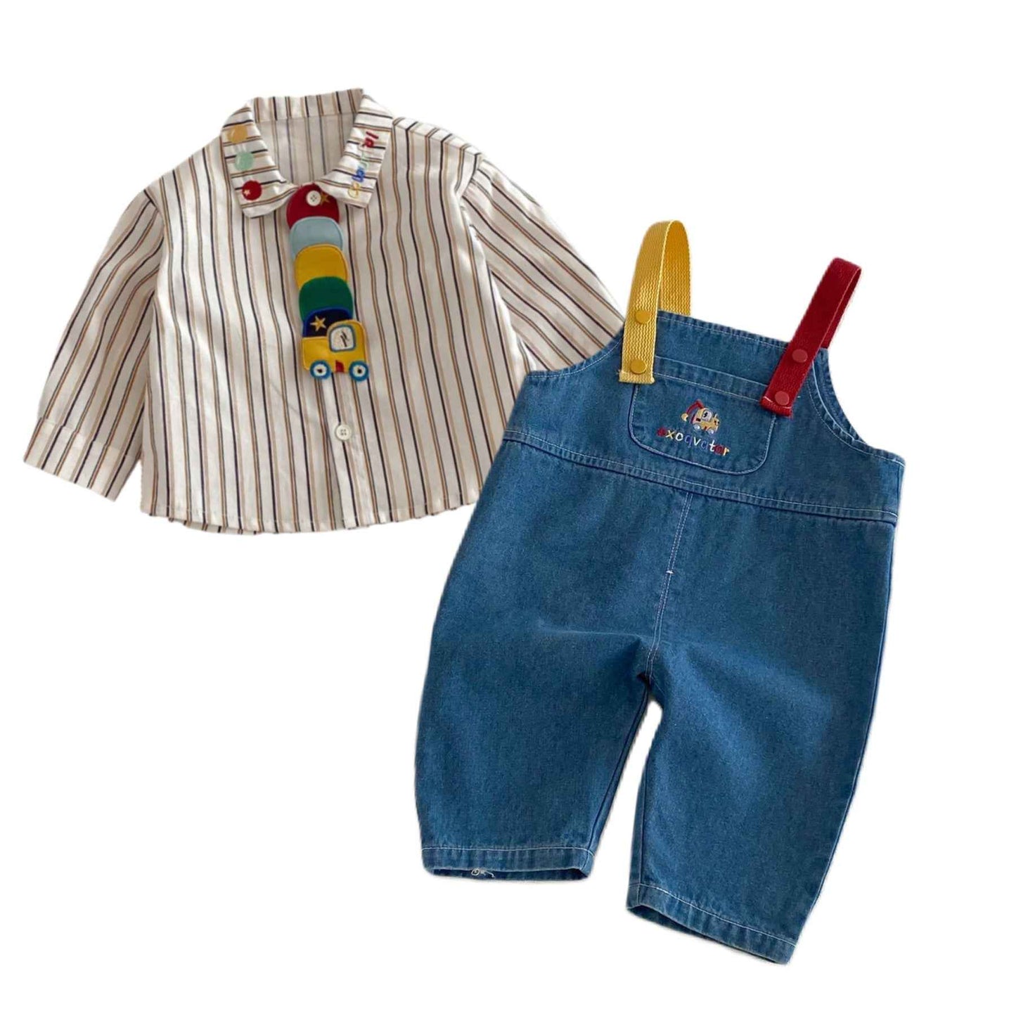 The Master Builder 2 Pcs Outfit Set with Tie