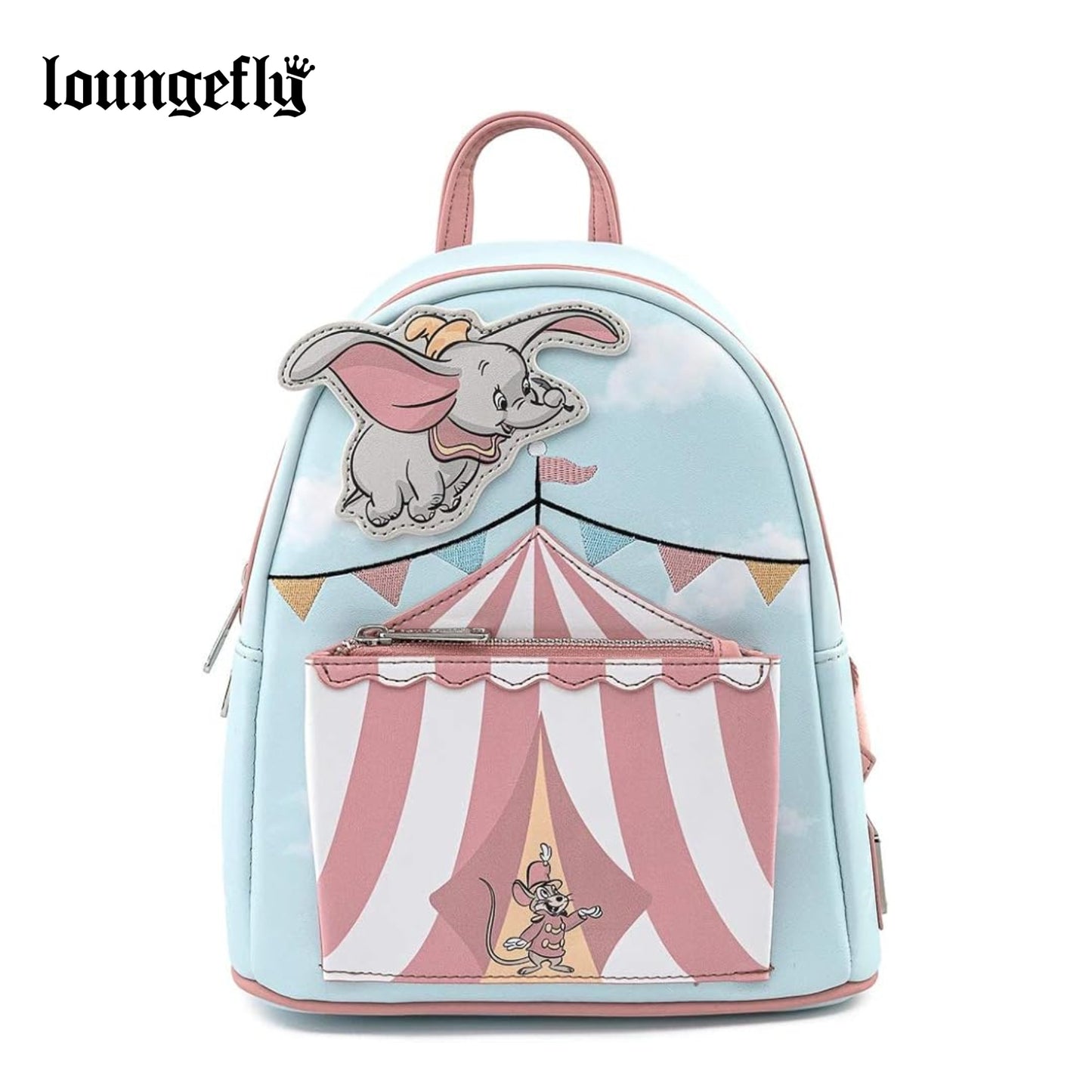 Loungefly Dumbo Flying Circus Tent Mini Backpack