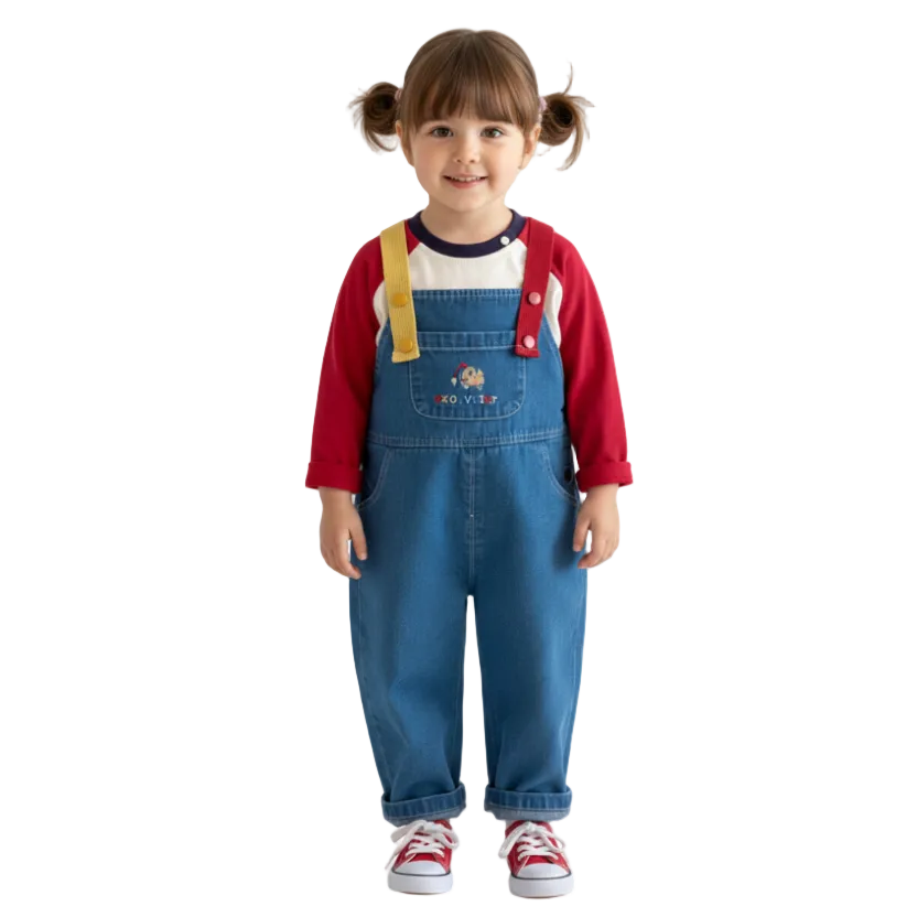 The Master Builder Kids 2Pcs Outfit Set