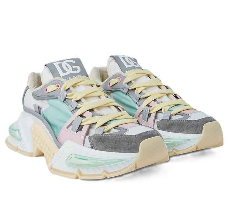 Dolce & Gabbana Air Master Sneakers Women | Green-Pink