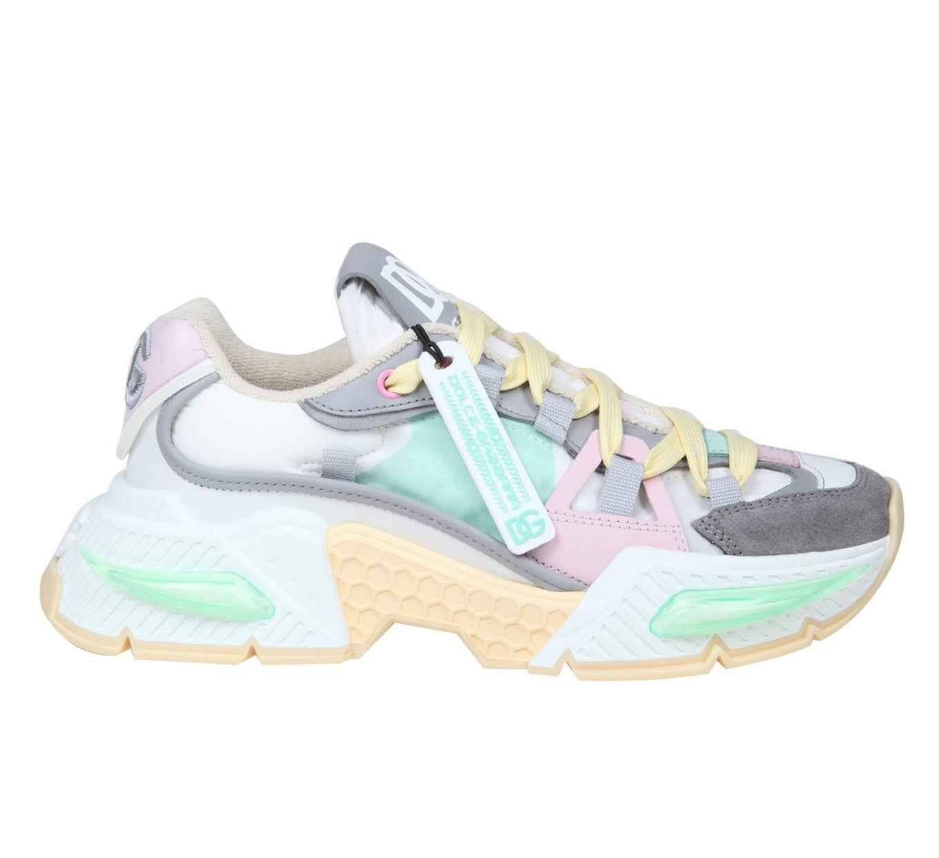 Dolce & Gabbana Air Master Sneakers Women | Green-Pink