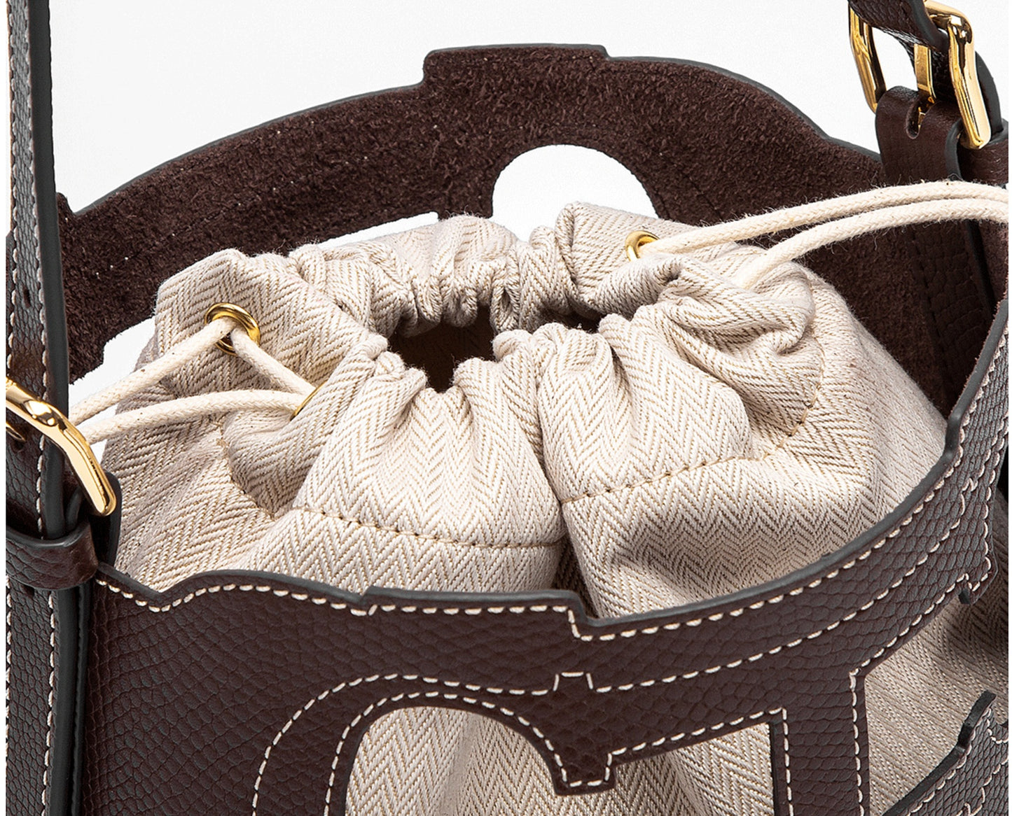 CHCH Doma Insignia Cut Out Bucket | Small Shoulder Bag