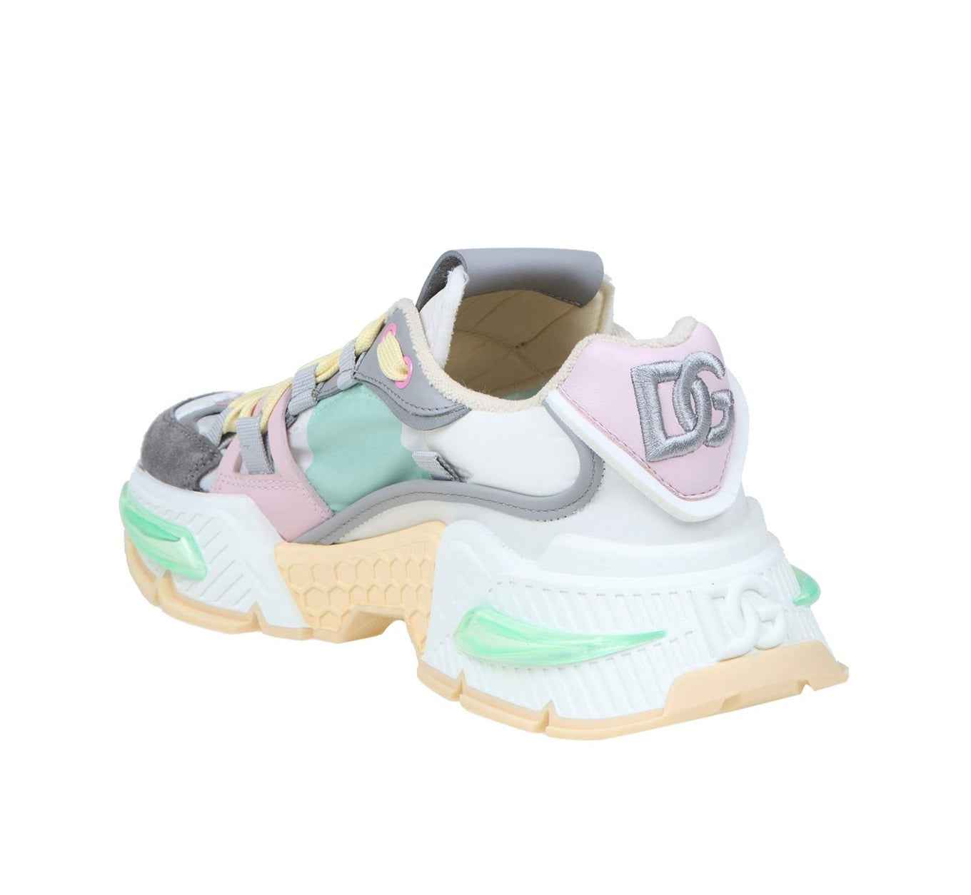 Dolce & Gabbana Air Master Sneakers Women | Green-Pink